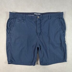 Johnnie-O Golf Shorts‎ Mens Size 40 Blue Stretch Lyocell Cotton Blend Casual